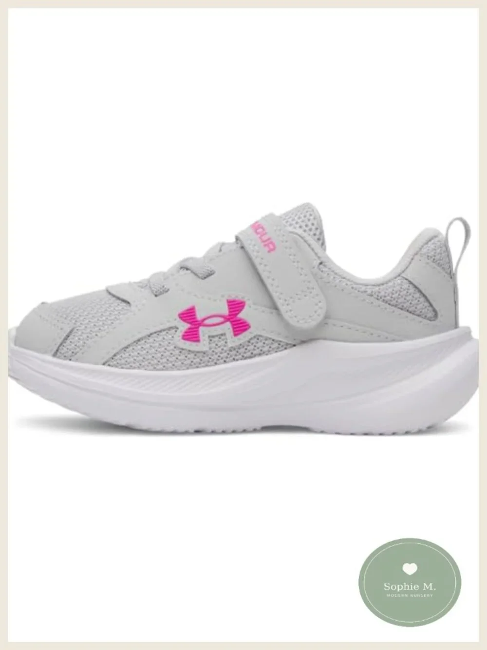 Infant Sneakers Hook & Loop Closure Lightweight Breathable